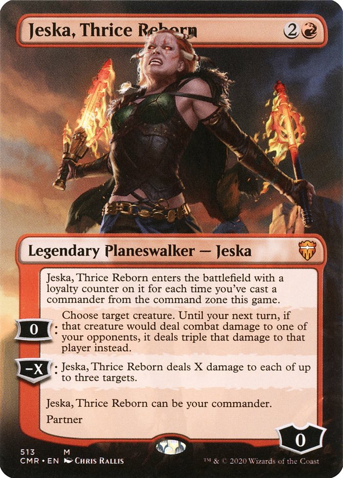 Jeska, Thrice Reborn (Borderless) [Commander Legends] | Card Citadel