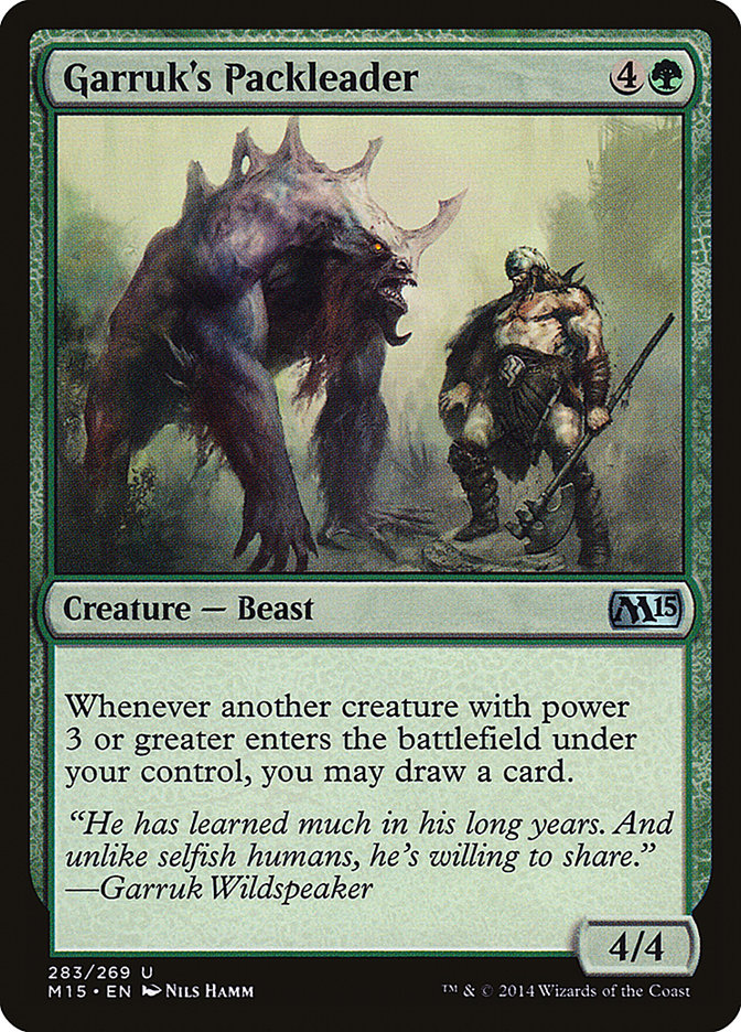 Garruk's Packleader [Magic 2015] | Card Citadel