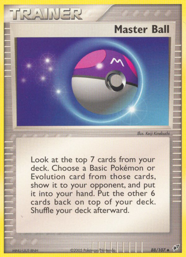 Master Ball (88/107) [EX: Deoxys] | Card Citadel