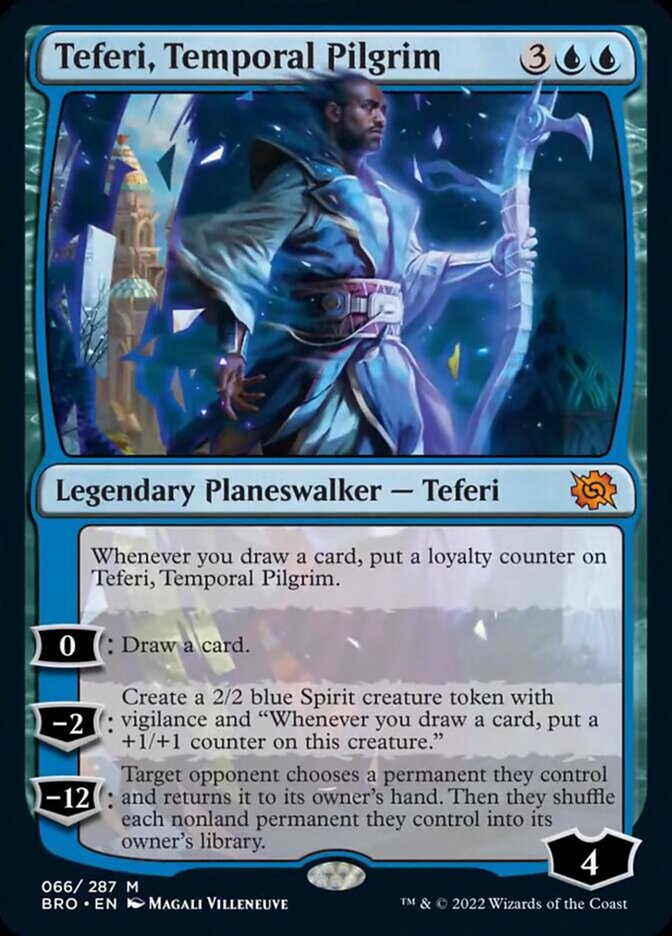 Teferi, Temporal Pilgrim [The Brothers' War] | Card Citadel