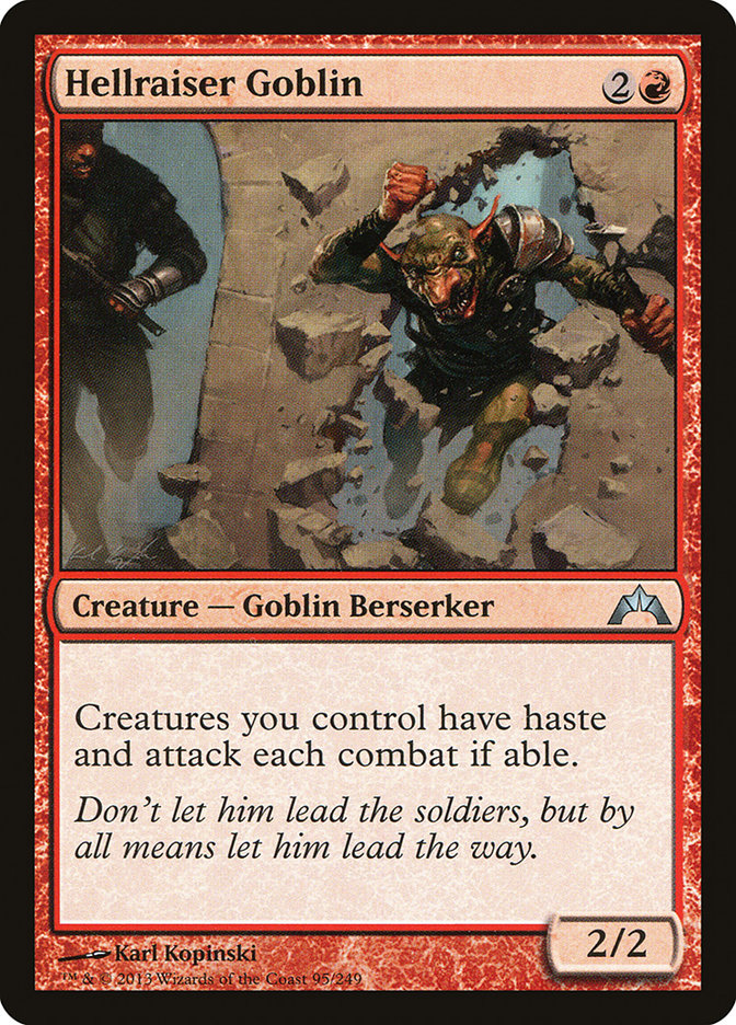 Hellraiser Goblin [Gatecrash] | Card Citadel