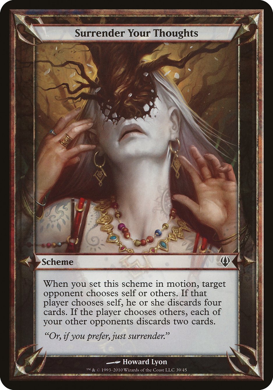 Surrender Your Thoughts [Archenemy Schemes] | Card Citadel