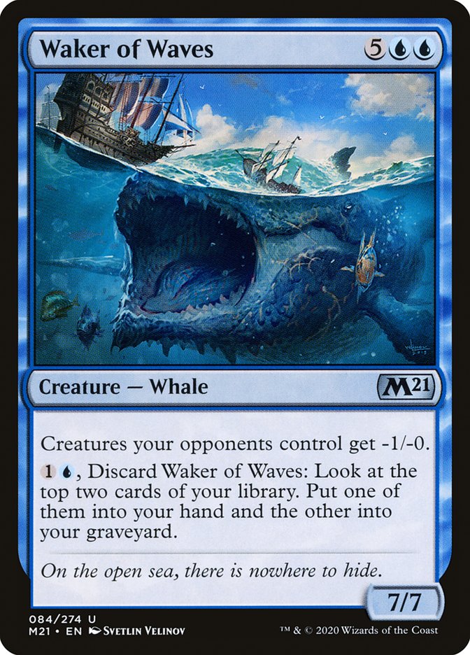 Waker of Waves [Core Set 2021] | Card Citadel