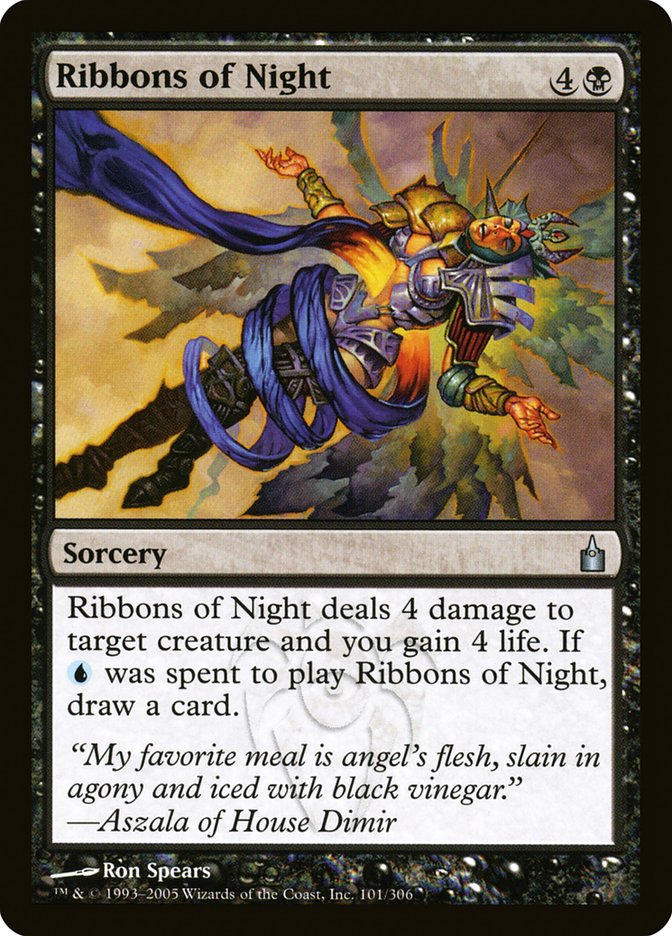 Ribbons of Night [Ravnica: City of Guilds] | Card Citadel