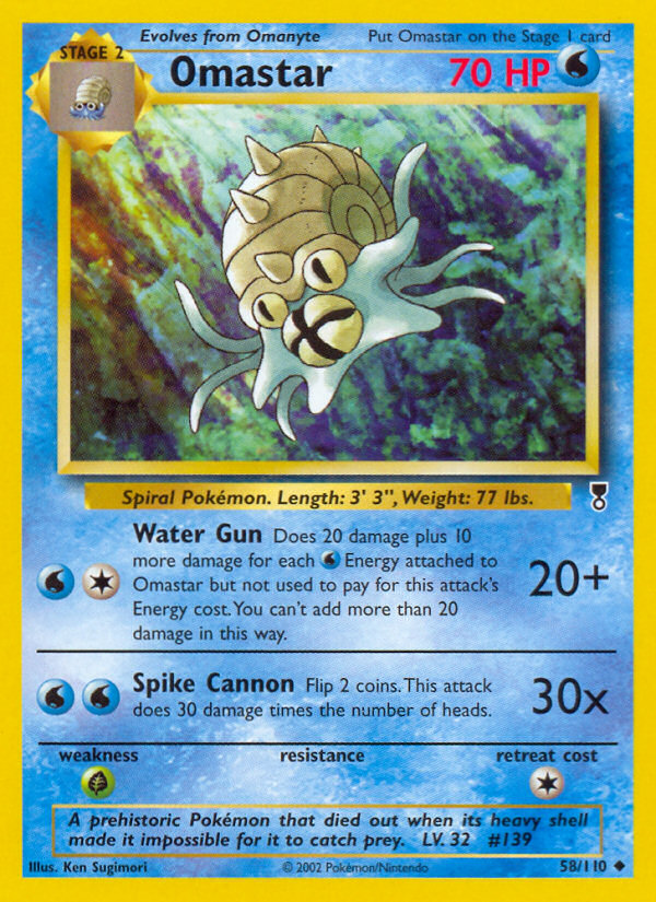 Omastar (58/110) [Legendary Collection] | Card Citadel