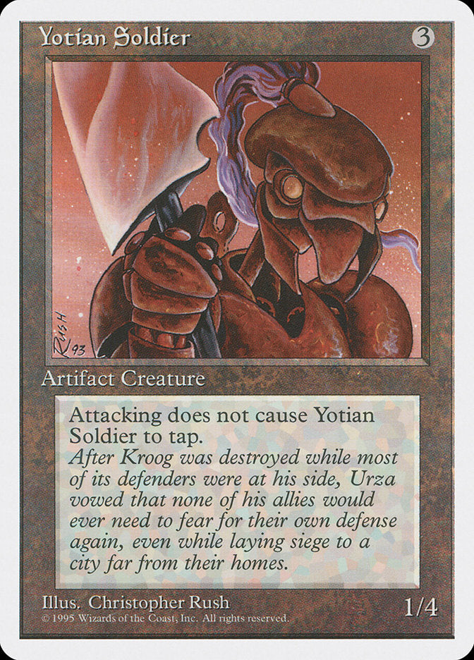 Yotian Soldier [Fourth Edition] | Card Citadel