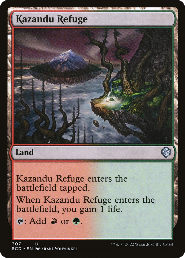 Kazandu Refuge [Starter Commander Decks] | Card Citadel
