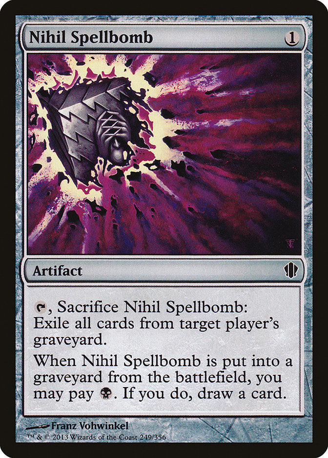 Nihil Spellbomb [Commander 2013] | Card Citadel