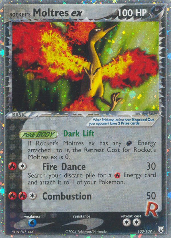 Rocket's Moltres ex (100/109) [EX: Team Rocket Returns] | Card Citadel