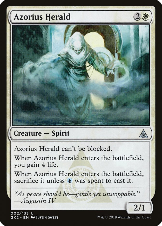 Azorius Herald [Ravnica Allegiance Guild Kit] | Card Citadel