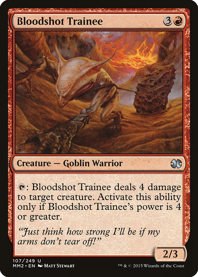 Bloodshot Trainee [Modern Masters 2015] | Card Citadel