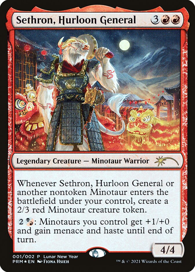 Sethron, Hurloon General [Year of the Ox 2021] | Card Citadel