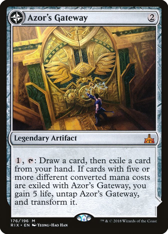 Azor's Gateway // Sanctum of the Sun [Rivals of Ixalan] | Card Citadel