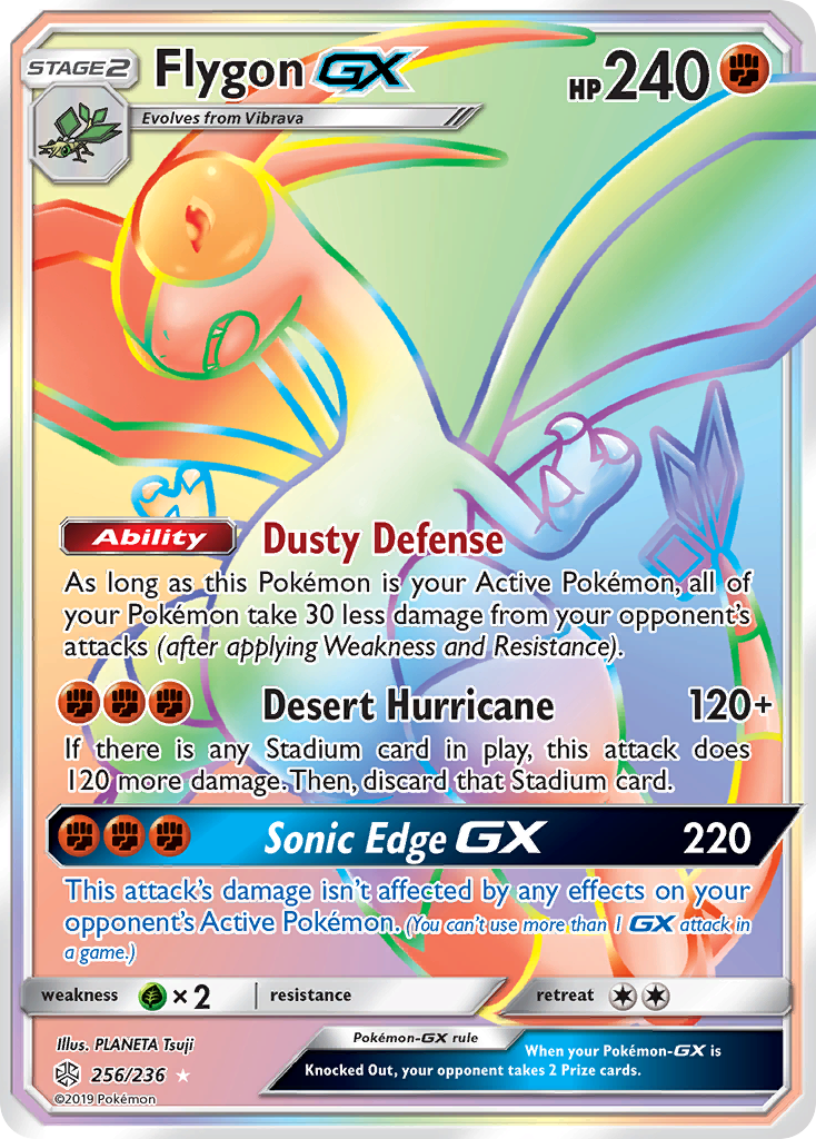 Flygon GX (256/236) [Sun & Moon: Cosmic Eclipse] | Card Citadel