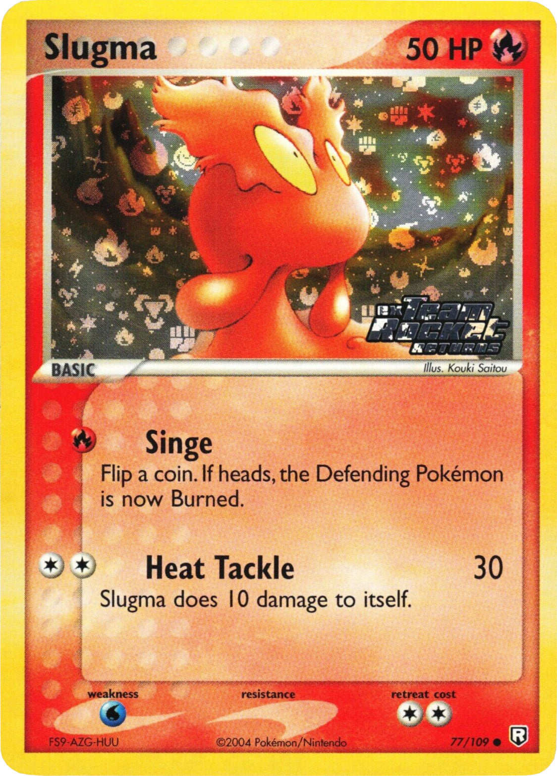 Slugma (77/109) (Stamped) [EX: Team Rocket Returns] | Card Citadel