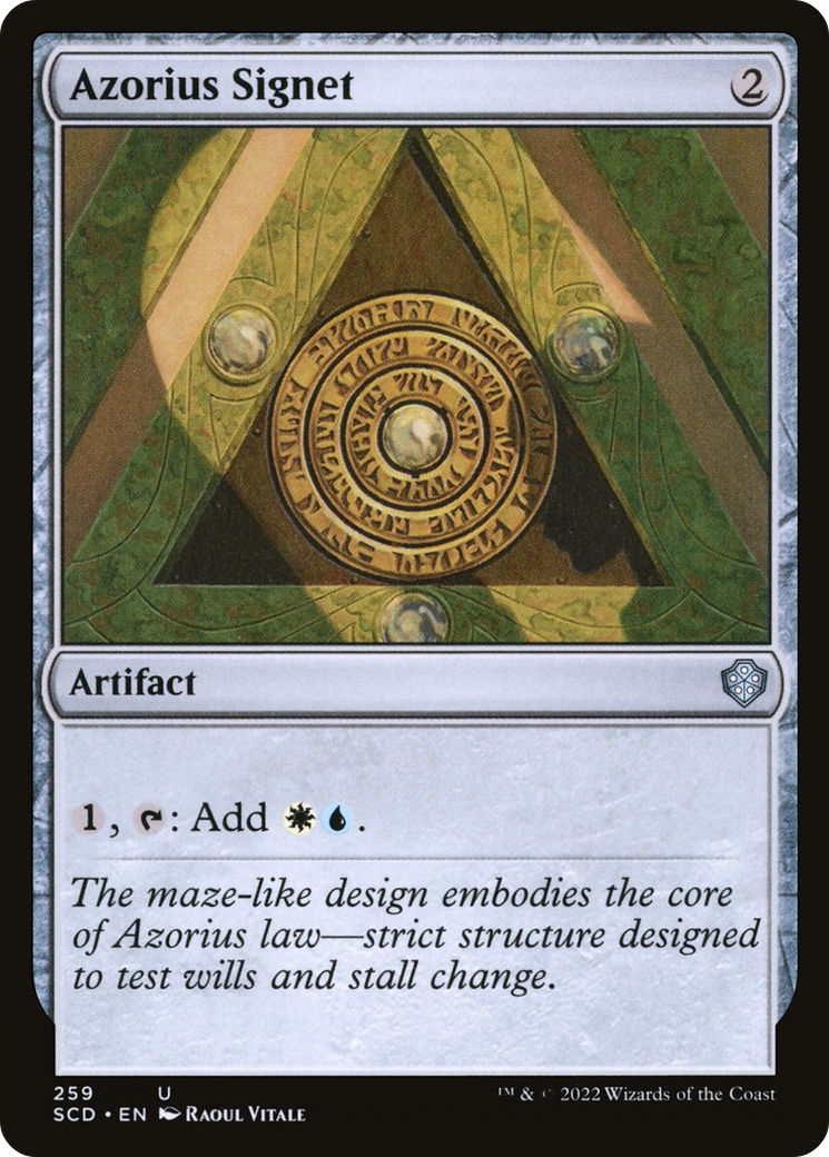 Azorius Signet [Starter Commander Decks] | Card Citadel