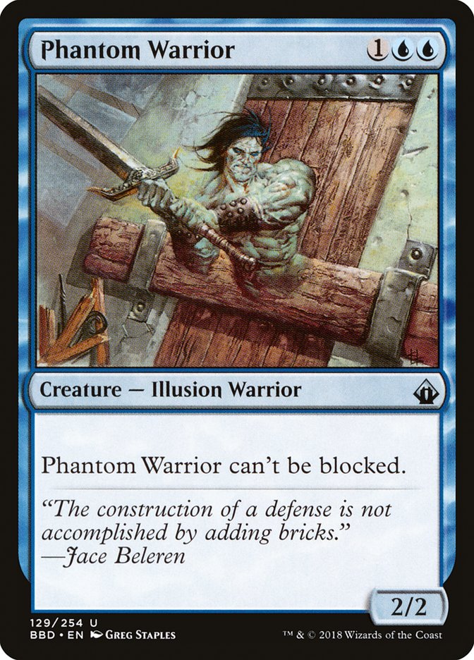 Phantom Warrior [Battlebond] | Card Citadel