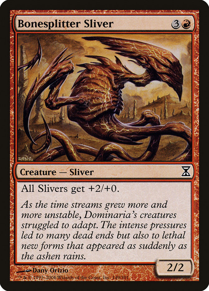 Bonesplitter Sliver [Time Spiral] | Card Citadel
