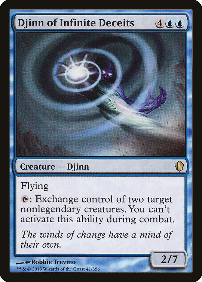 Djinn of Infinite Deceits [Commander 2013] | Card Citadel