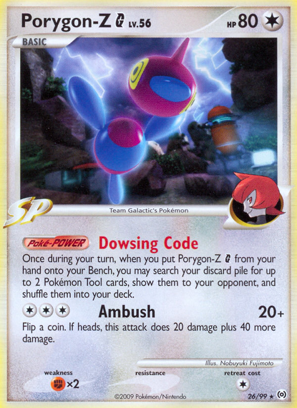 Porygon-Z G (26/99) [Platinum: Arceus] | Card Citadel