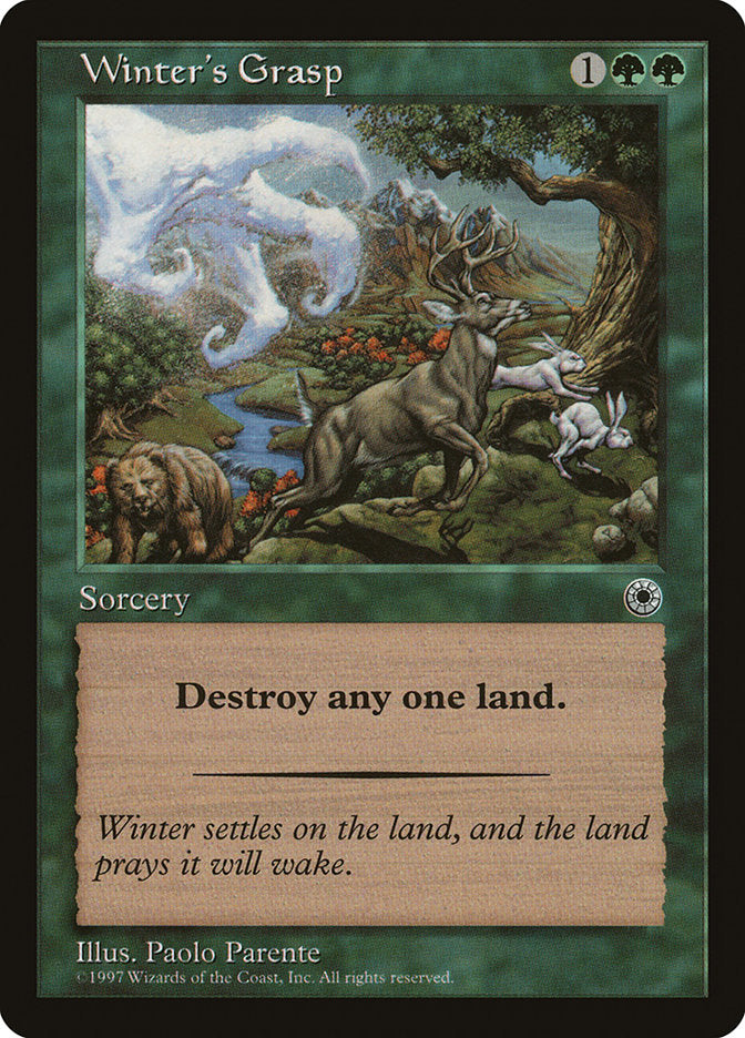 Winter's Grasp [Portal] | Card Citadel