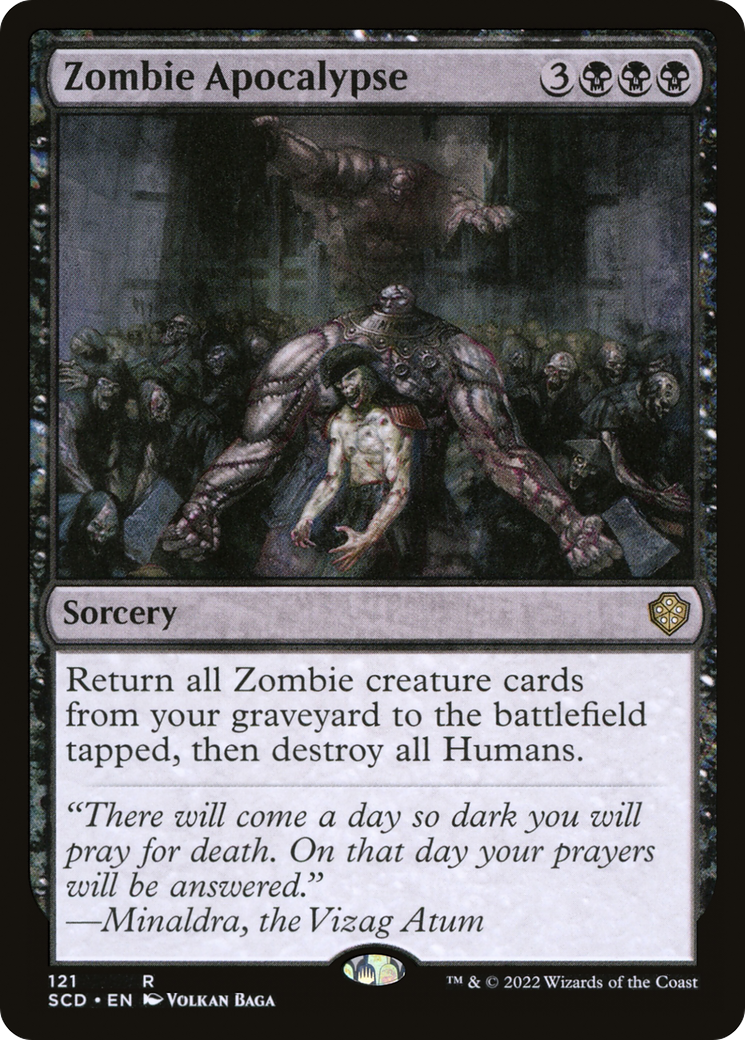 Zombie Apocalypse [Starter Commander Decks] | Card Citadel