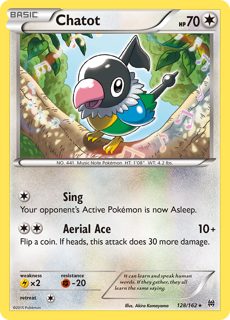 Chatot (128/162) [XY: BREAKthrough] | Card Citadel