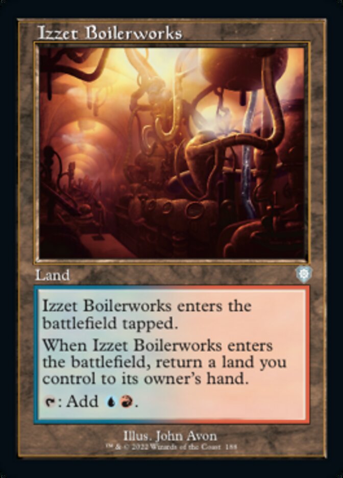 Izzet Boilerworks (Retro) [The Brothers' War Commander] | Card Citadel