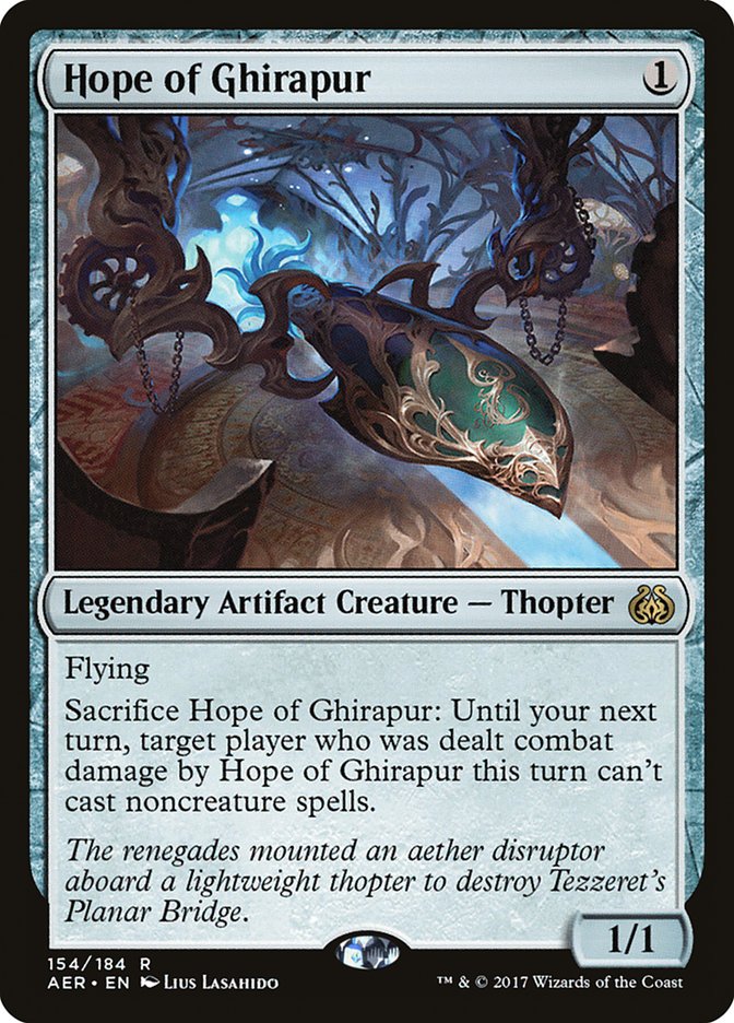 Hope of Ghirapur [Aether Revolt] | Card Citadel