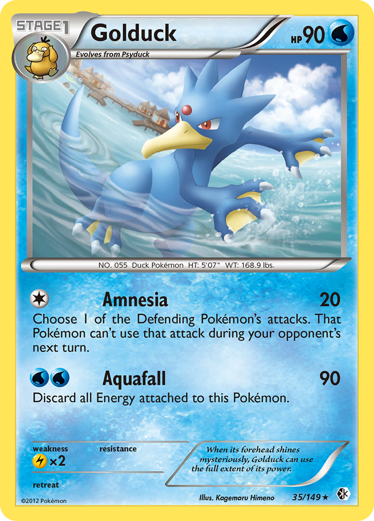 Golduck (35/149) [Black & White: Boundaries Crossed] | Card Citadel