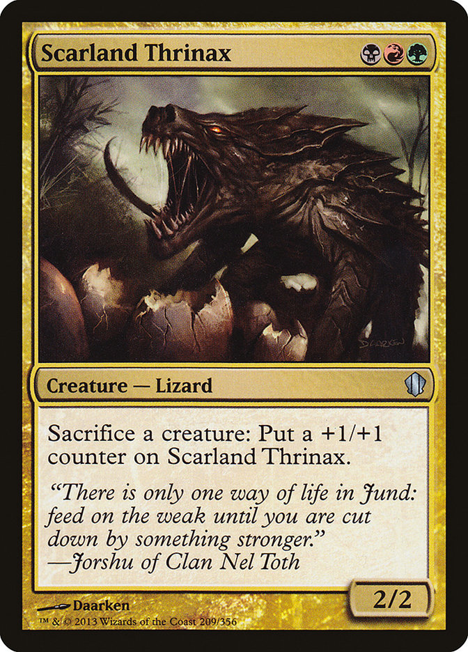 Scarland Thrinax [Commander 2013] | Card Citadel