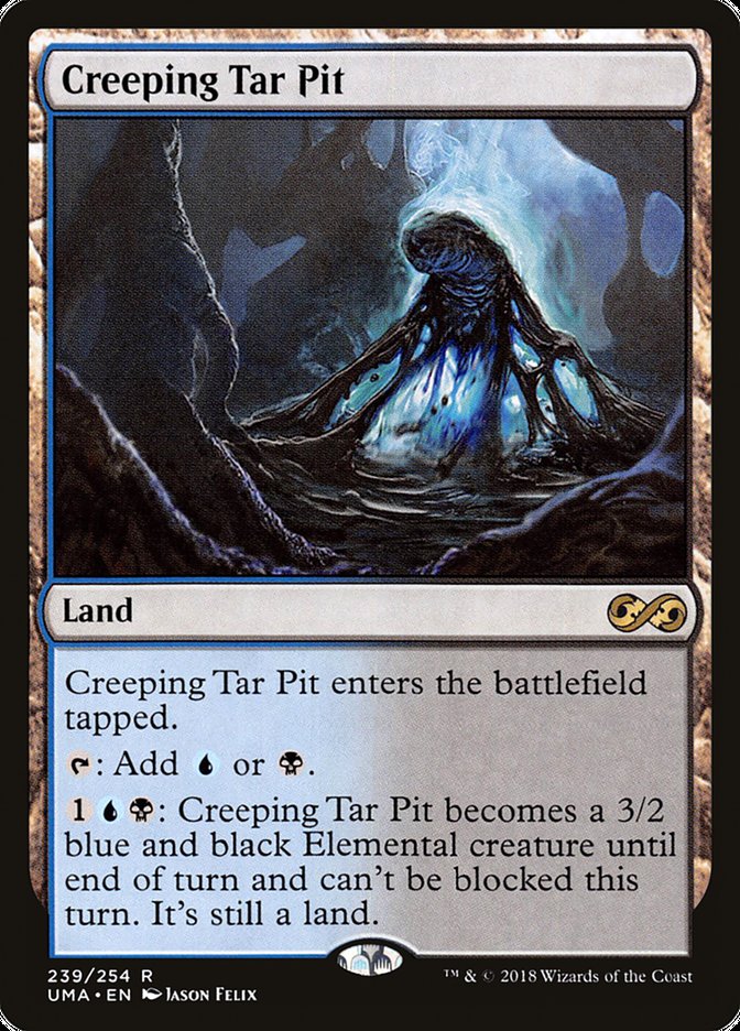 Creeping Tar Pit [Ultimate Masters] | Card Citadel