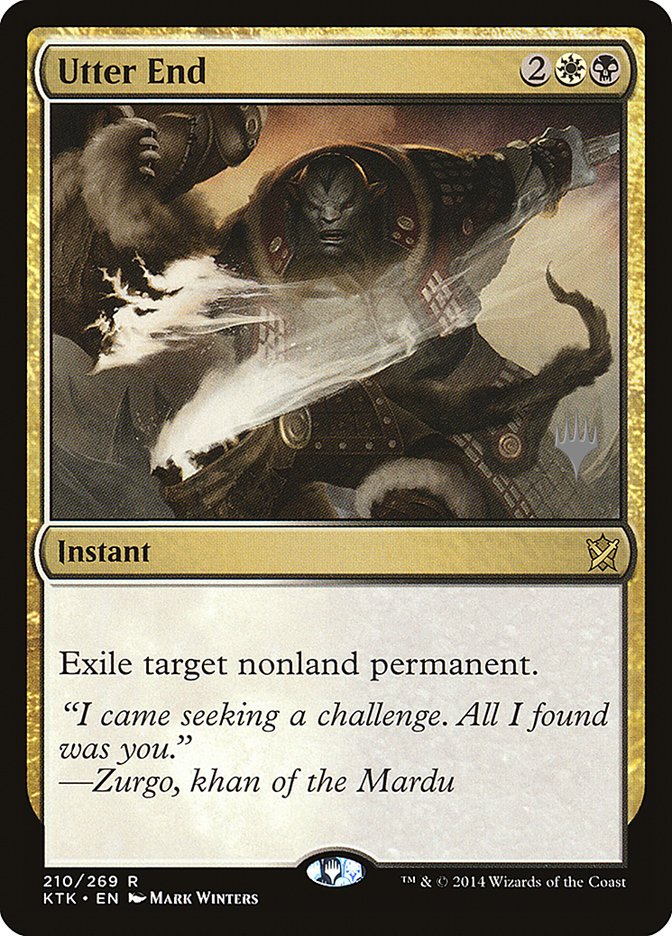 Utter End [Khans of Tarkir Promos] | Card Citadel