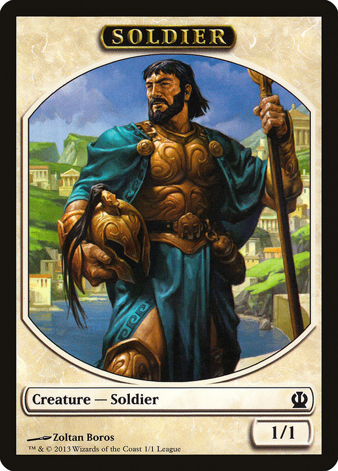 Soldier (Zoltan Boros) [League Tokens 2013] | Card Citadel