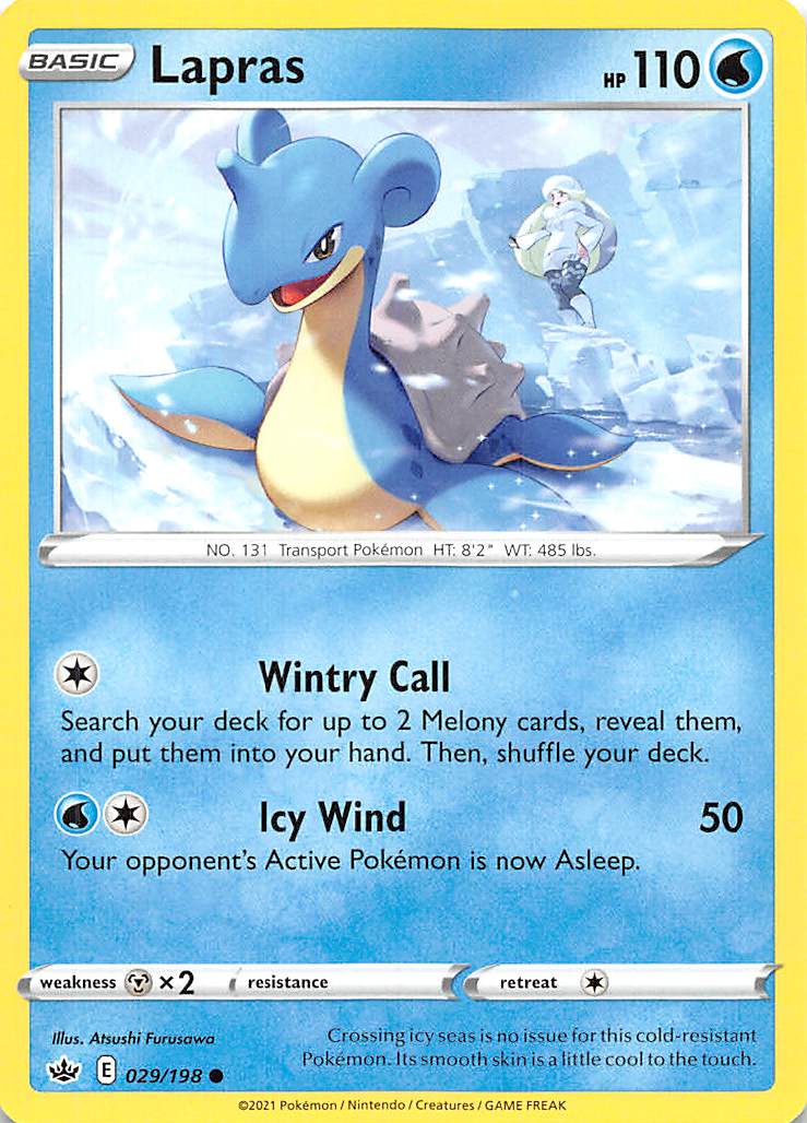 Lapras (029/198) [Sword & Shield: Chilling Reign] | Card Citadel