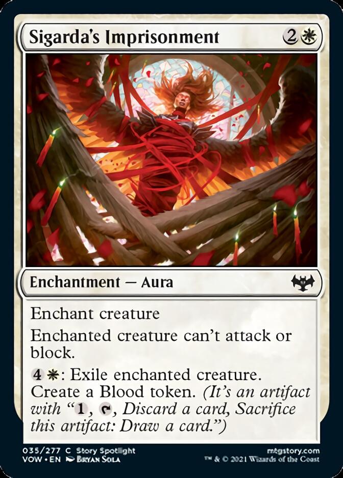 Sigarda's Imprisonment [Innistrad: Crimson Vow] | Card Citadel