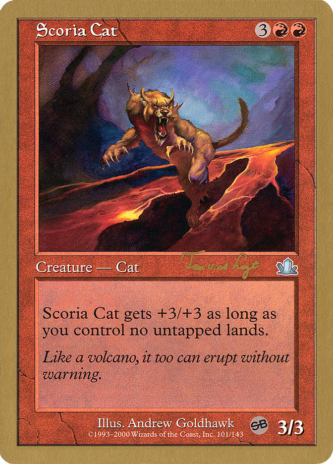 Scoria Cat (Tom van de Logt) (SB) [World Championship Decks 2001] | Card Citadel
