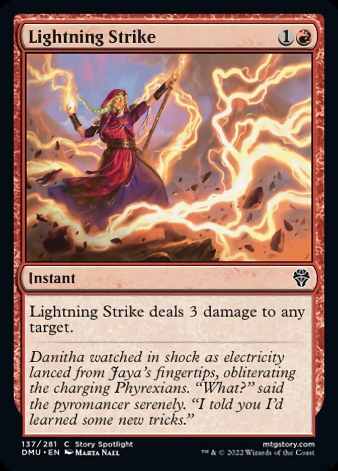 Lightning Strike [Dominaria United] | Card Citadel
