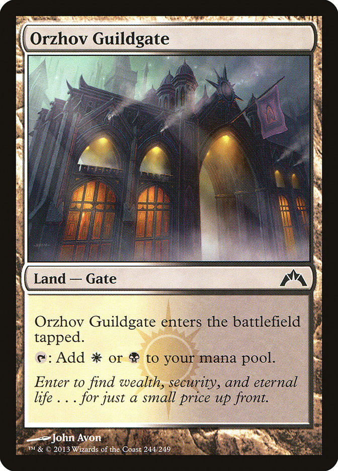 Orzhov Guildgate [Gatecrash] | Card Citadel