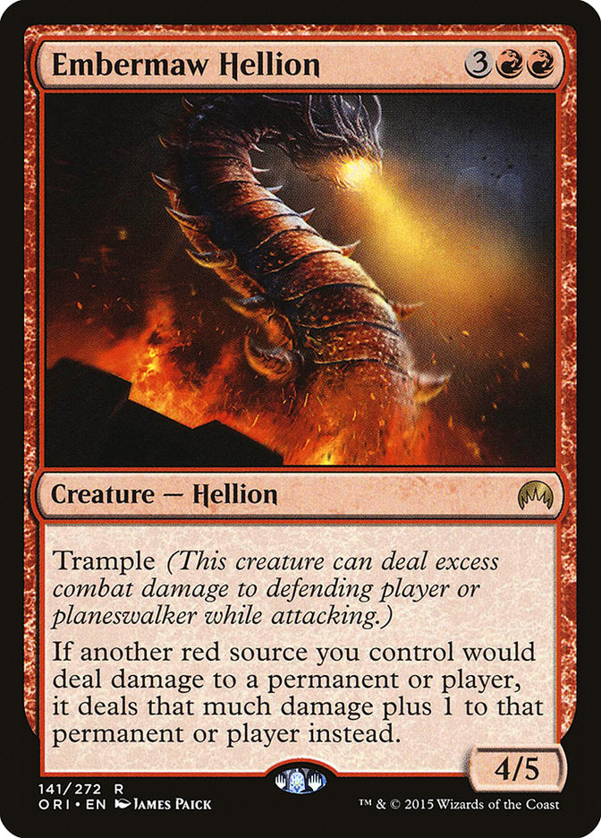 Embermaw Hellion [Magic Origins] | Card Citadel