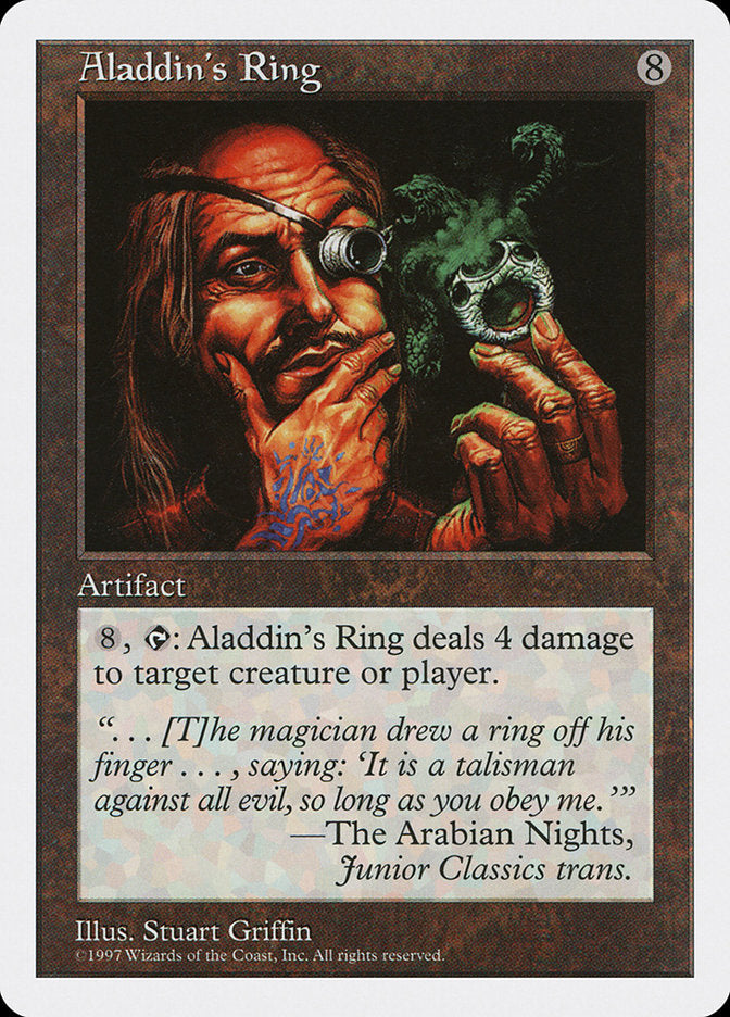 Aladdin's Ring [Fifth Edition] | Card Citadel