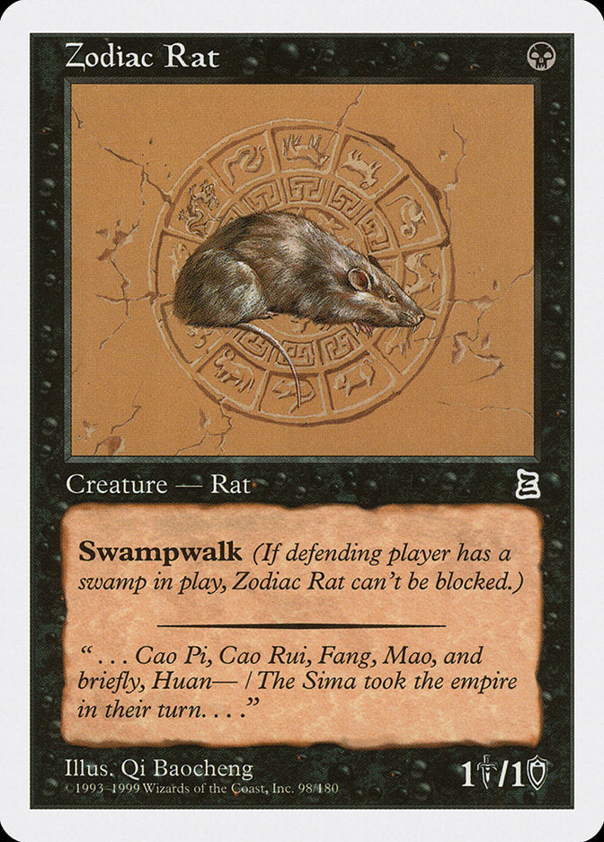 Zodiac Rat [Portal Three Kingdoms] | Card Citadel