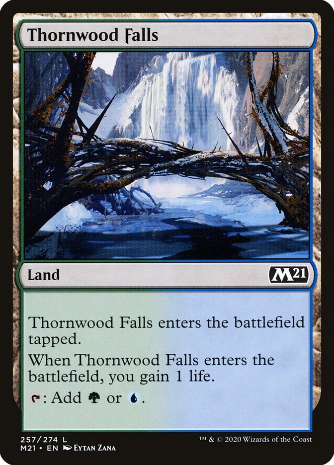 Thornwood Falls [Core Set 2021] | Card Citadel