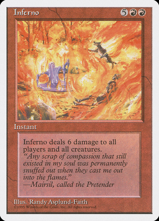 Inferno [Fourth Edition] | Card Citadel