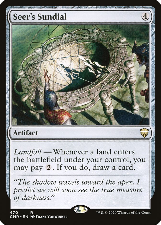 Seer's Sundial [Commander Legends] | Card Citadel