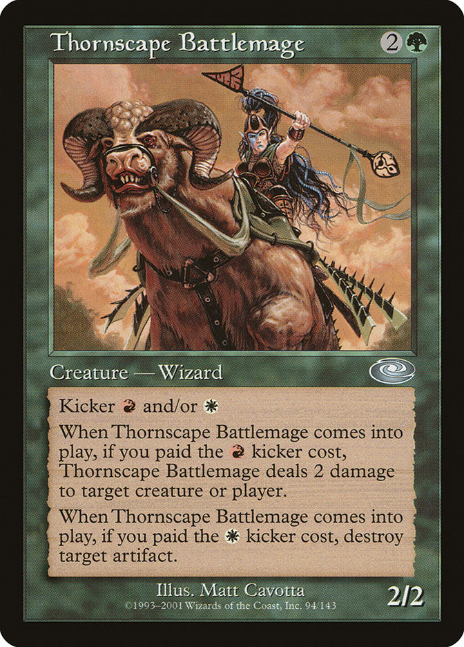 Thornscape Battlemage [Planeshift] | Card Citadel