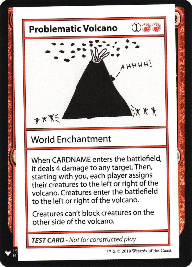 Problematic Volcano [Mystery Booster Playtest Cards] | Card Citadel