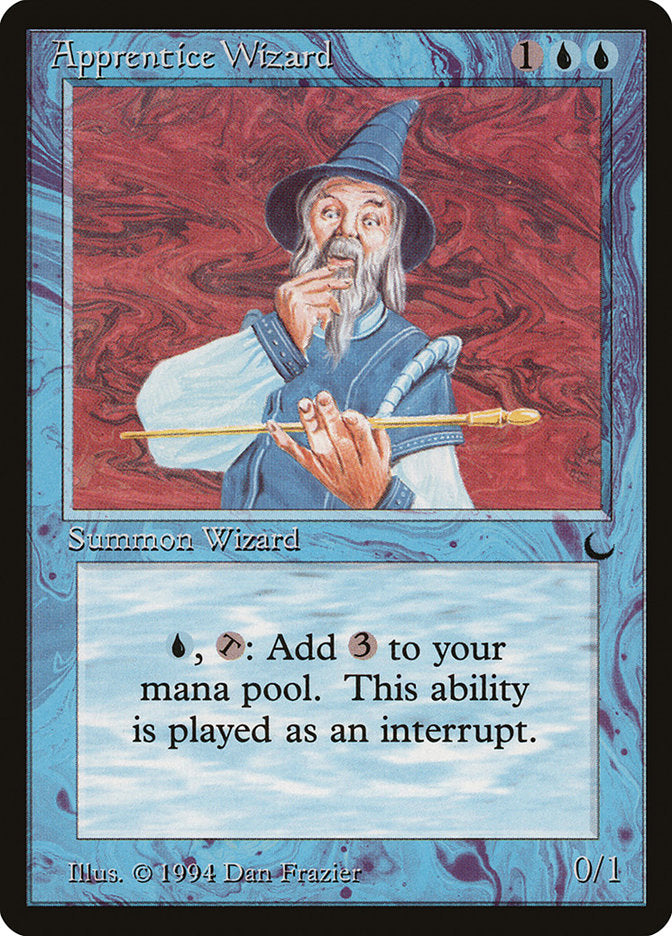 Apprentice Wizard [The Dark] | Card Citadel