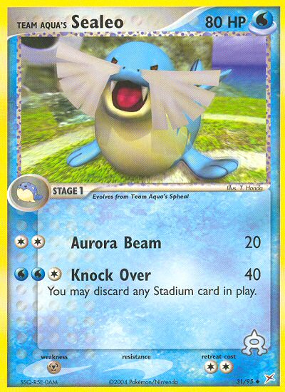 Team Aqua's Sealeo (31/95) [EX: Team Magma vs Team Aqua] | Card Citadel
