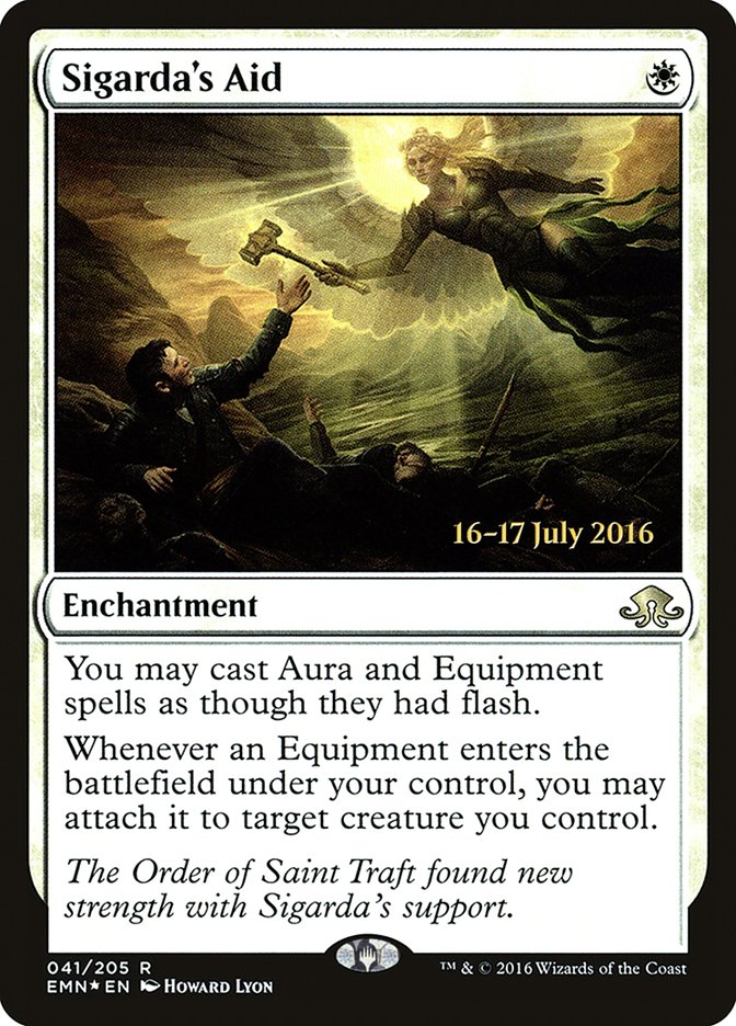 Sigarda's Aid [Eldritch Moon Promos] | Card Citadel